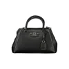 Guess Jeans Black Polyethylene Handbag In Black