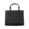 Guess Jeans Black Polyethylene Handbag