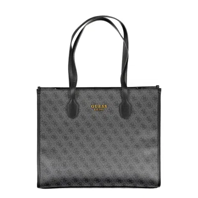 Guess Jeans Black Polyethylene Handbag