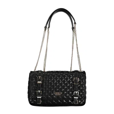 Guess Jeans Black Polyethylene Handbag