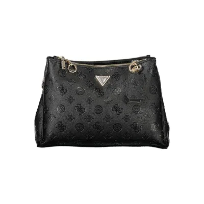 Guess Jeans Black Polyethylene Handbag
