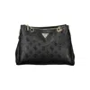 Guess Jeans Black Polyethylene Handbag