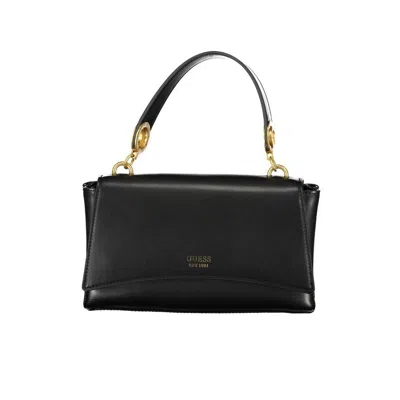 Guess Jeans Black Polyethylene Satchel Women's Bag