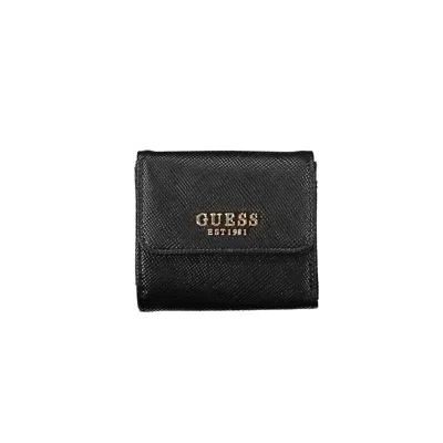 Guess Jeans Black Polyethylene Wallet