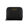 Guess Jeans Black Polyethylene Wallet In Black