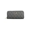 Guess Jeans Black Polyethylene Women Wallet In Gray