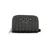 Guess Jeans Black Polyethylene Wallet In Black