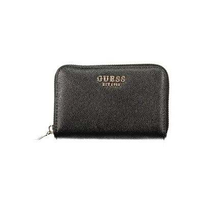 Guess Jeans Black Polyethylene Wallet