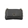 Guess Jeans Black Polyethylene Women Handbag In Black