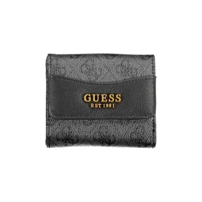 Guess Jeans Black Polyethylene Women's Wallet
