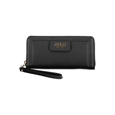 Guess Jeans Black Polyethylene Women Women's Wallet