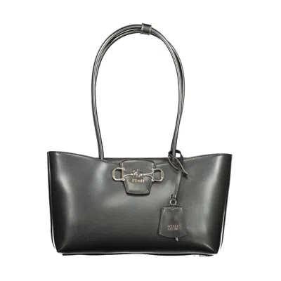 Guess Jeans Black Polyurethane Women Handbag