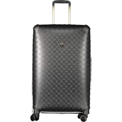 Guess Jeans Black Polyurethane Women's Travel Women's Bag