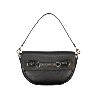 Guess Jeans Black Polyurethane Women Women's Bag
