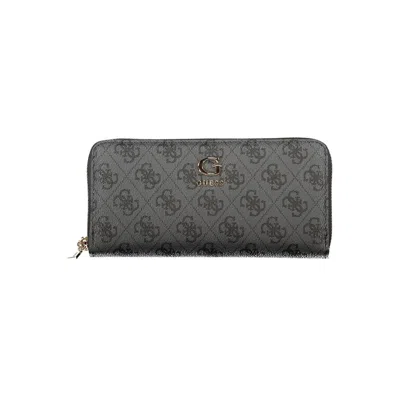 Guess Jeans Black Polyurethane Womens Wallet