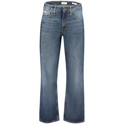 Guess Jeans Blu Cotton Men's Jeans In Blue