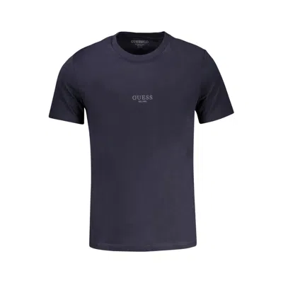 Guess Jeans Blu Cotton Men T-shirt