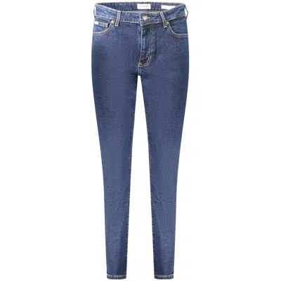 Guess Jeans Blu Cotton Women Jeans In Blue