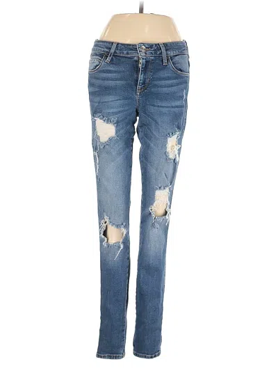 Pre-owned Guess Jeans In Blue