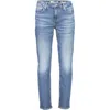 Guess Jeans Blue Cotton Jeans & Pant In Blue