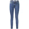 Guess Jeans Blue Cotton Women Jeans In Blue