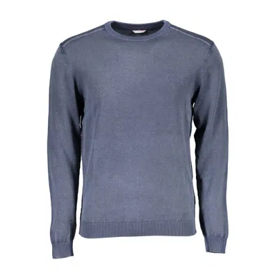 Guess Jeans Blue Cotton Sweater