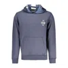 Guess Jeans Blue Cotton Men Sweater In Blue