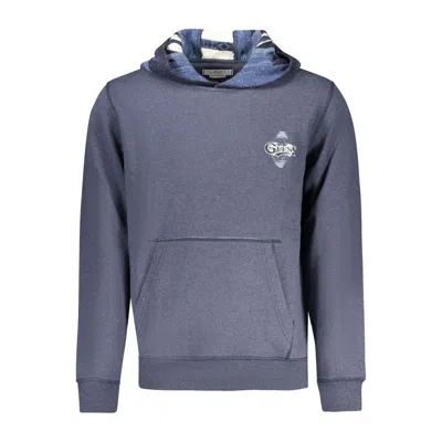 GUESS JEANS BLUE COTTON SWEATER
