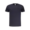 Guess Jeans Blue Cotton T-shirt In Blue