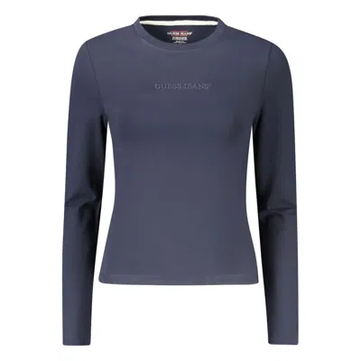 Guess Jeans Blue Cotton Tops & T-shirt