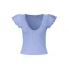 Guess Jeans Blue Polyester T-shirt