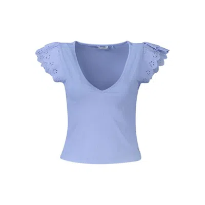 Guess Jeans Blue Polyester T-shirt