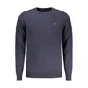 Guess Jeans Black Cotton T-shirt In Black