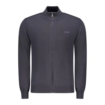Guess Jeans Blue Wool Cardigan