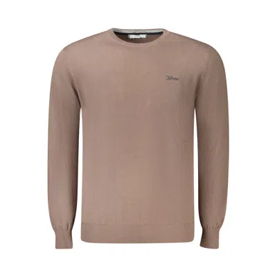 Guess Jeans Brown Cotton Men Sweater