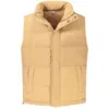 Guess Jeans Brown Polyester Men Jacket In Neutral