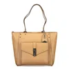 Guess Jeans Brown Polyethylene Handbag