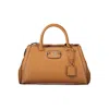 Guess Jeans Brown Polyethylene Handbag In Brown