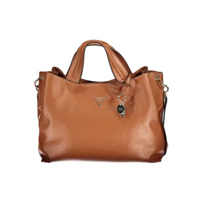 Guess Jeans Brown Polyethylene Handbag