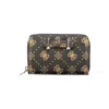 Guess Jeans Brown Polyethylene Wallet In Multi