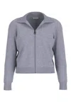 Guess Jeans Cardigan Full Zip Woman  In Gray