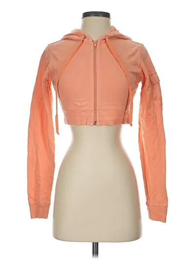 Pre-owned Guess Jeans Cardigan Sweater In Orange