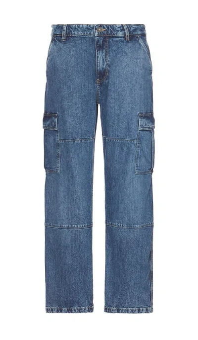 Guess Jeans Cargo Jean In Blue