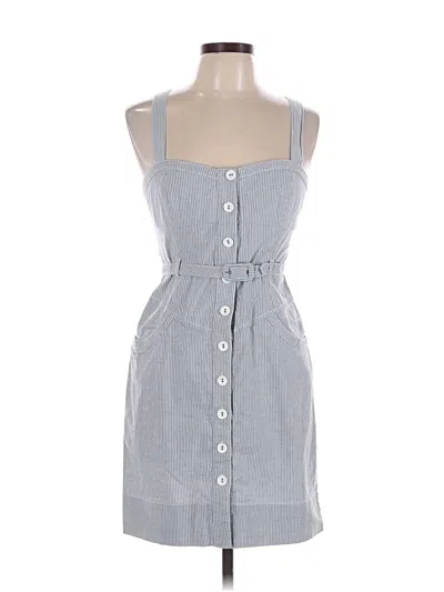 Pre-owned Guess Jeans Casual Dress In Gray