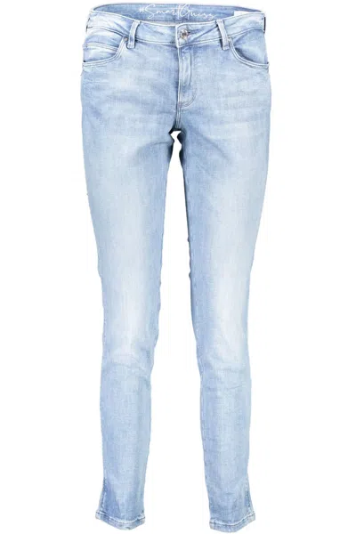 Guess Jeans Chic Skinny Mid-rise Light Blue Jeans