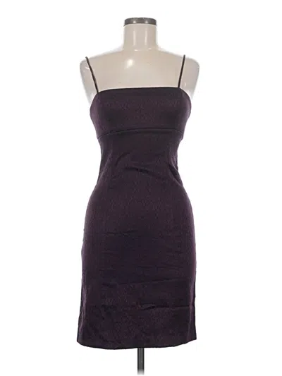 Pre-owned Guess Jeans Cocktail Dress In Purple