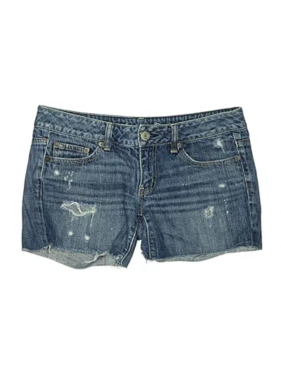 Pre-owned Guess Jeans Denim Shorts In Blue