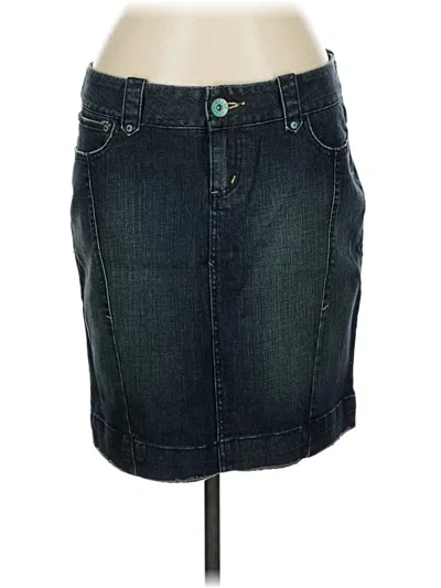 Pre-owned Guess Jeans Denim Skirt In Blue