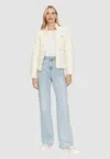 Guess Jeans Down Jacket Woman  Regular Fit In Ivory