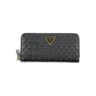 Guess Jeans Elegant Black Multi-compartment Wallet